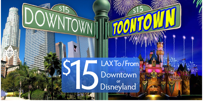 Prime Time Shuttle - Transportation as low as $15 from LAX to/from Downtown and Disneyland