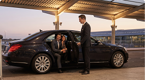 Premium sedan airport service