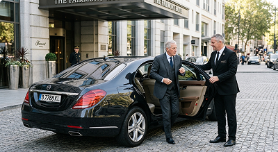 Premium sedan with chauffeur
